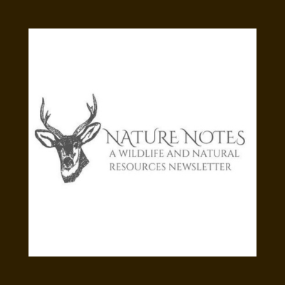 Nature Notes: A wildlife and natural resources newsletter logo